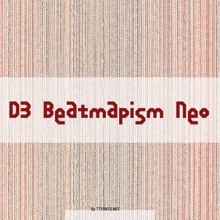D3 Beatmapism Neo example